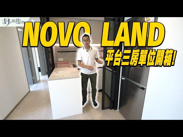 NOVO LAND：驗樓平台三房單位開箱️一至三房租值公開｜屯門｜新地｜胡‧說樓市