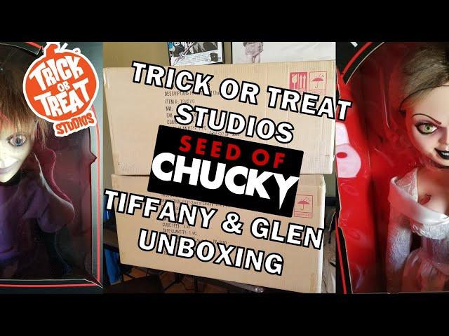 Trick or Treat Studios Seed of Chucky Tiffany & Glen Unboxing!!