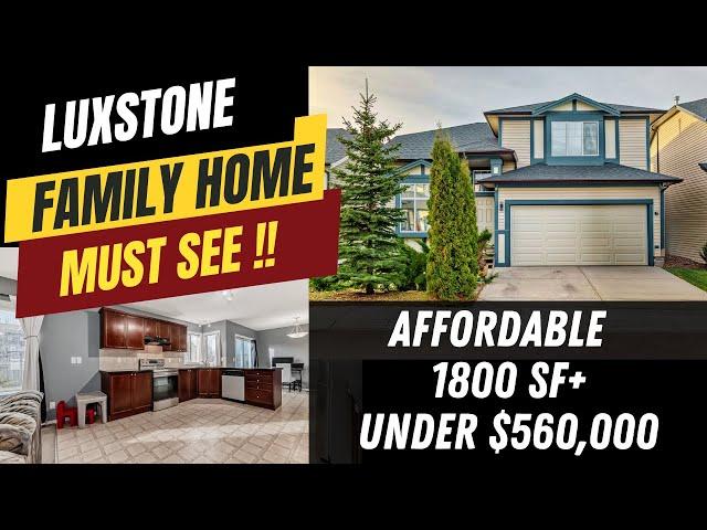 Must-see Cozy Family Home On Luxstone Road In Airdrie | Ready For You!