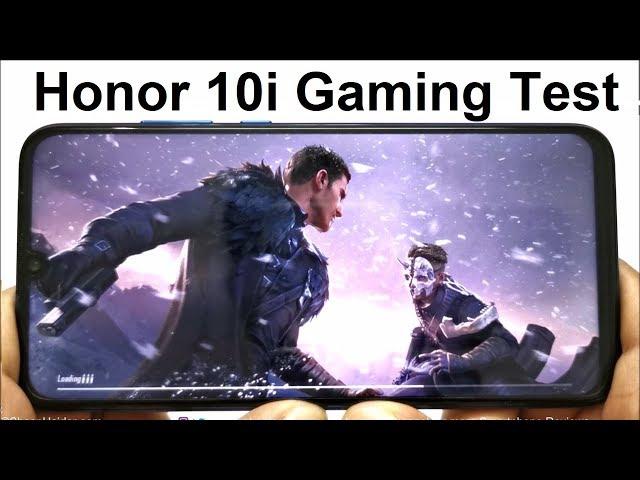 Honor 10i - Gaming Performance Test