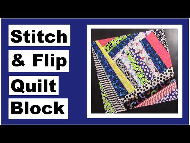 Easy Stitch & Flip Quilt Block