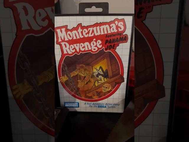 Daily Retro Fix Montezuma’s Revenge on the Sega Master System #segamastersystem #notdiarrhea ￼