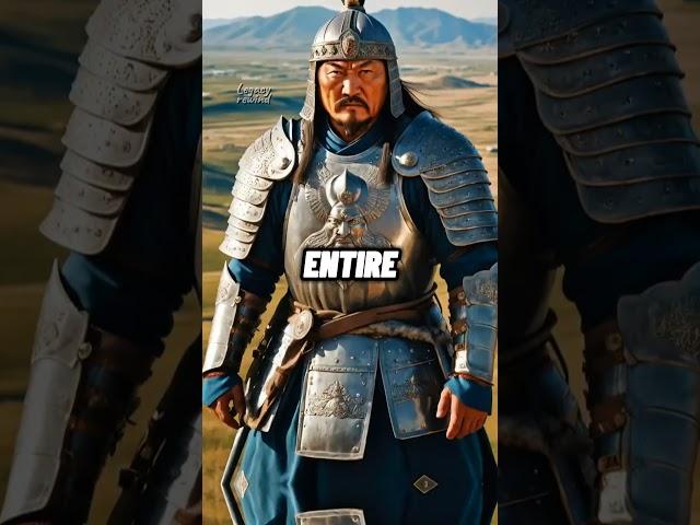 The Ruthless Rise of Genghis Khan #historyshorts #history #facts