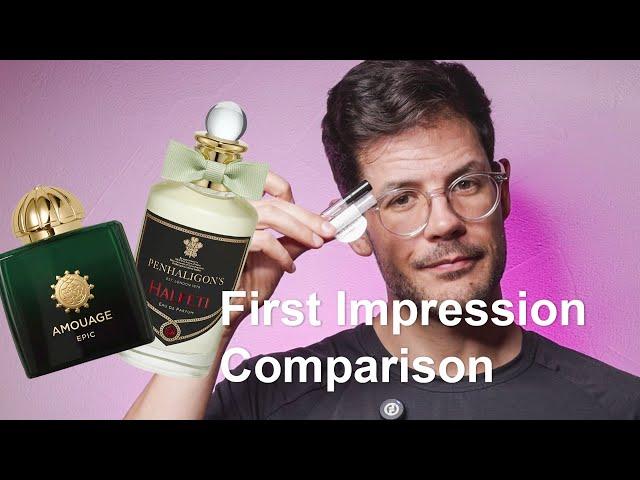 Amouage Epic Woman vs Penhaligon's Halfeti - fragrance first impressions