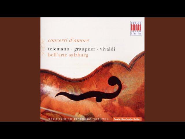 Overture in F Major, GWV 450: I. Overture
