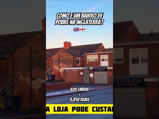 Como é um bairro de pobre na Inglaterra? #morarfora #inglaterra #mochilão #brasil