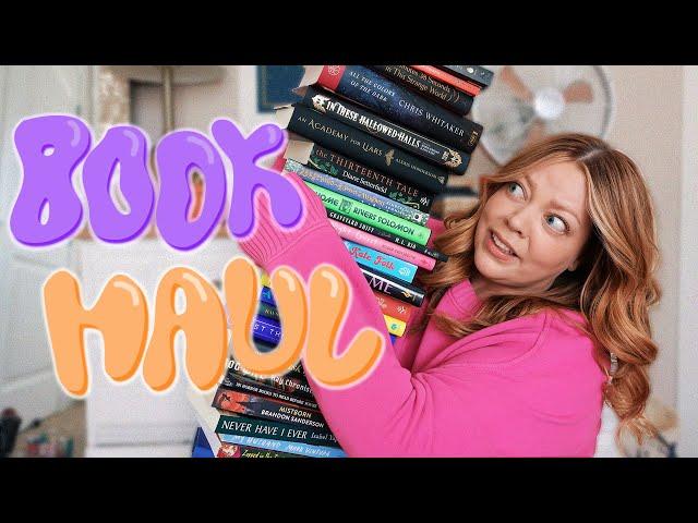 BIG BOOK HAUL  (this is becoming a problem)