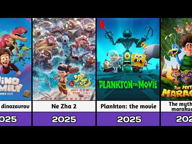 Epic Animated Movies Release In 2025