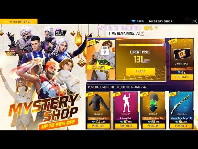 17 March Mystery Shop Event Review | Free Fire New Event | Ff New Event Today | New Event Ff Today