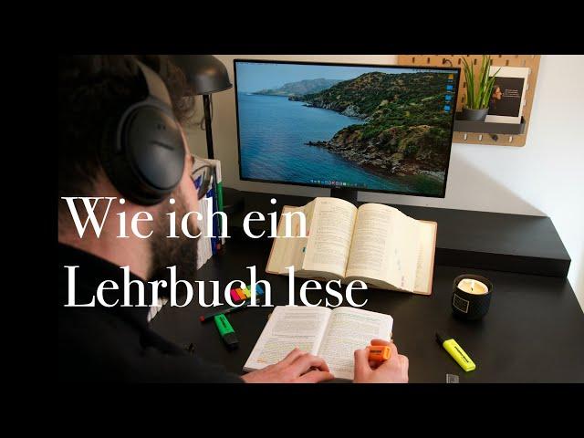 Jurastudium - Wie ich ein Lehrbuch lese