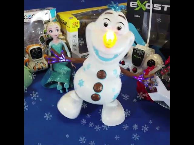 Для Новогоднего настроения! Танцующий Олаф!  #shorts #олаф #игрушка #новыйгод #шалундрики