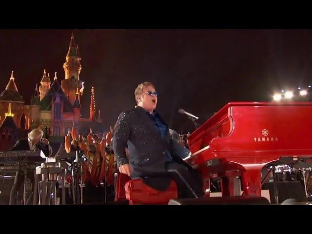 Elton John LIVE FULL HD - Circle Of Life (Disneyland 60th Anniversary) | 2016