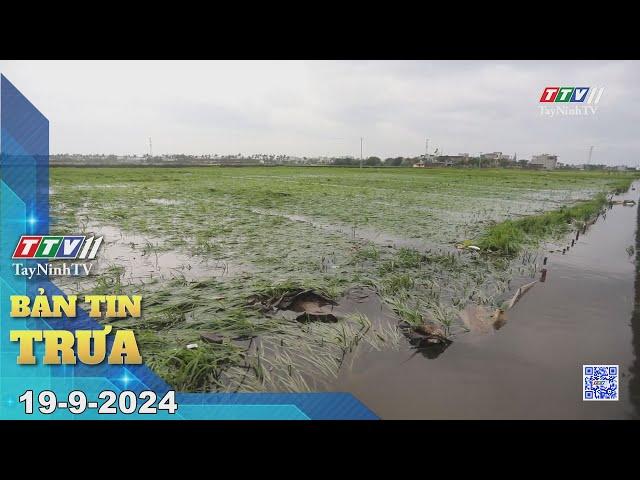 Bản tin trưa 19-9-2024 | Tin tức hôm nay | TayNinhTV