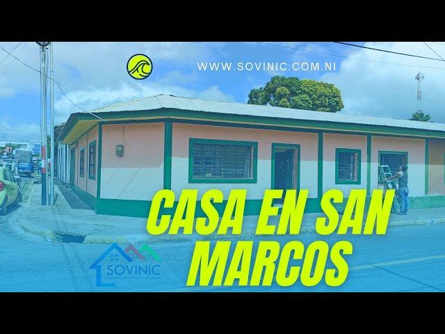 Casa en Nicaragua San Marcos Carazo.