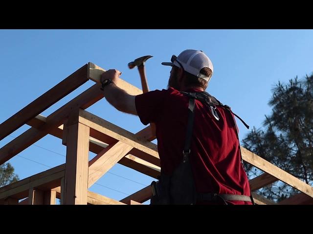 UP-CYCLED ROOF, SCRAPS | CHICKEN COOP BUILD PART-5 | Building Our Homestead