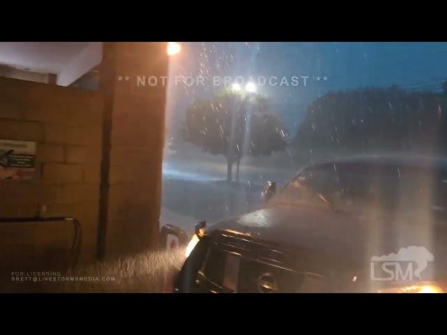 05-26-2025 Menard to Fredericksburg, TX  - Tornado - Severe Warned Storm - Hail Falling - High Wind
