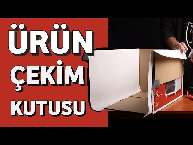 Düşük Bütçeli Ürün Fotoğrafı Çekim Kutusu Nasıl Yapılır ? / Cep Telefonu ile Ürün Çekimi ! E-Ticaret