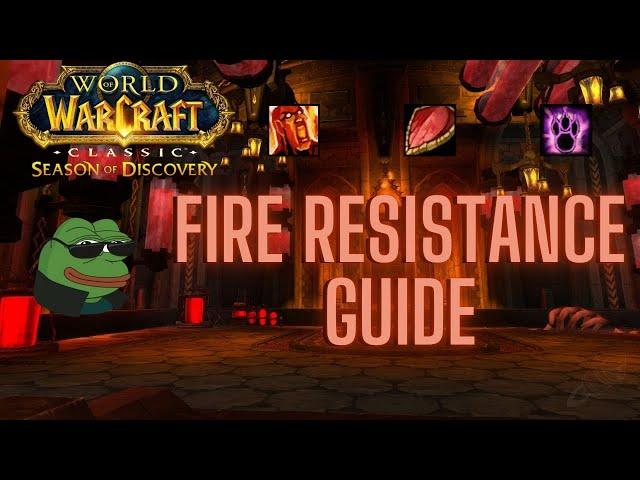 Fire Resist Gearing Guide | SoD Phase 4