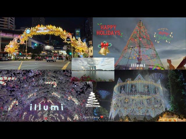 Christmas Vlog Singapore 2024 | Celebrating Christmas at Orchard, Illumi, and Christmas Wonderland