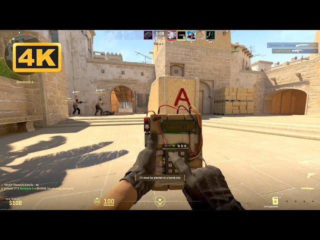 Counter Strike 2 Gameplay 4K (No Commentary)