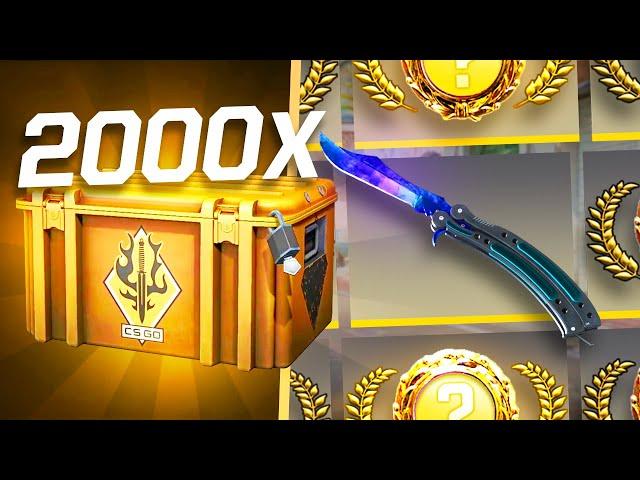 Opening 2000 Spectrum Cases.. SAPPHIRE UNBOXING!!