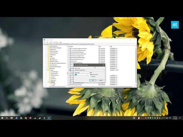 How to change the Windows 10 system lock timeout