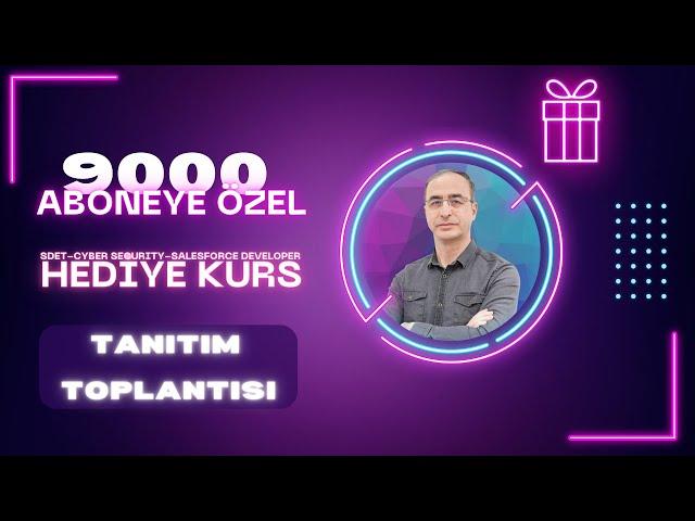 9000 Aboneye Özel Çekiliş Günü - Ücretsiz Kurslar