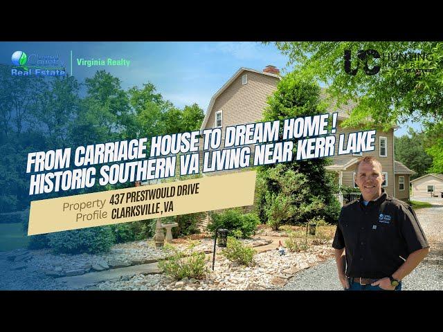 Southern Virginia Estate with History & Space | Embrace Kerr Lake Living in Clarksville VA