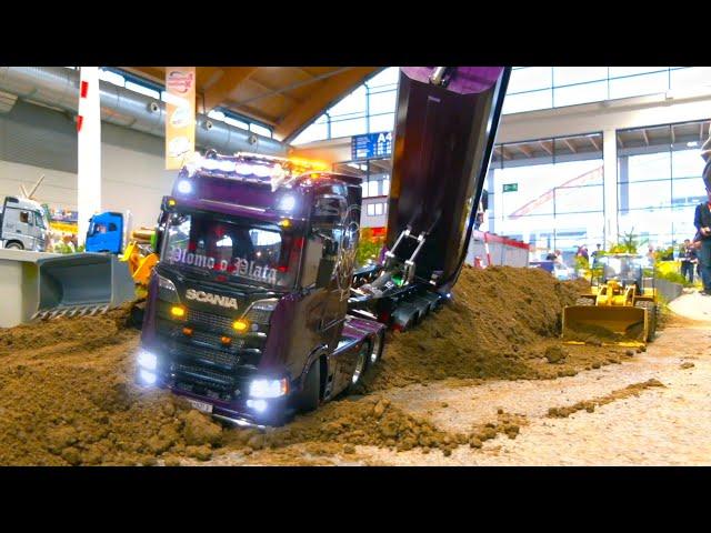 SENSATIONAL RC TRUCK COMPILATION PART II - RC BUS - RC DIGGER - RC TRACTOR - RADIO CONTROL MACHINES