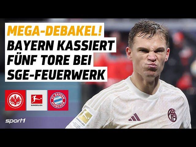 Eintracht Frankfurt - FC Bayern München | Bundesliga Tore und Highlights 14. Spieltag