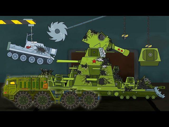 Revival of the KV-44 - Cartoons about tanks