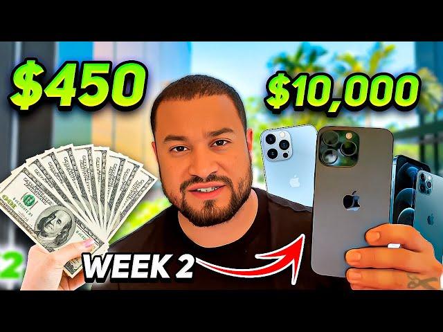 Turning $450 Into $10,000 Flipping iPhones in 1 Month (part 2)