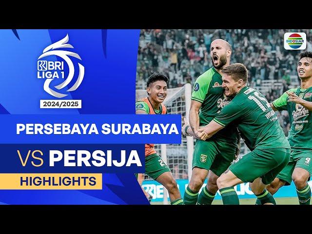 Persebaya Surabaya VS Persija Jakarta  - Highlights | BRI Liga 1 2024/25