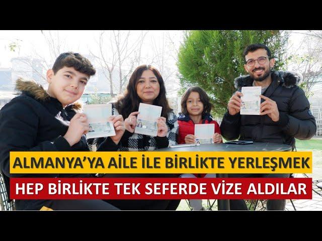 Almanya'ya Aile İle Aynı Anda Yerleşmek | 81a Aile Ön Onayı | Nitelikli Göç Yasası İle Tek Seferde