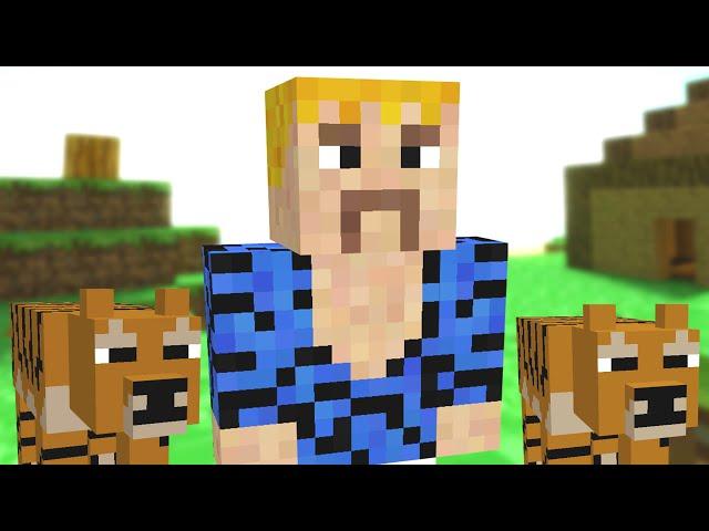I Made The TIGER KING In Minecraft