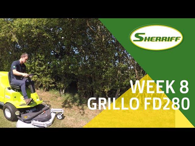 Grillo SPa FD280 Outfront Mower Walk Around | Fraser's Friday Vlog