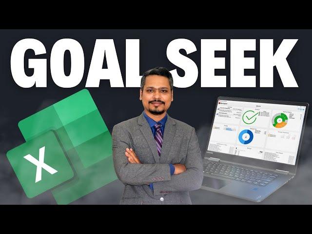 Goal Seek in MS Excel | What if Analysis in MS Excel