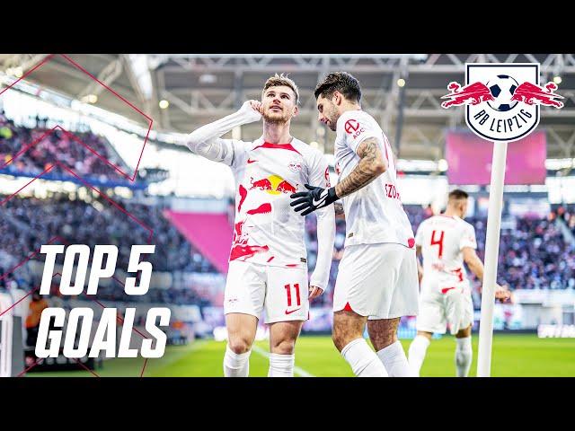 The top 5 Bundesliga goals by Timo Werner