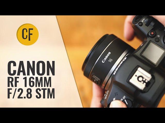 Canon RF 16mm f/2.8 STM lens review with samples