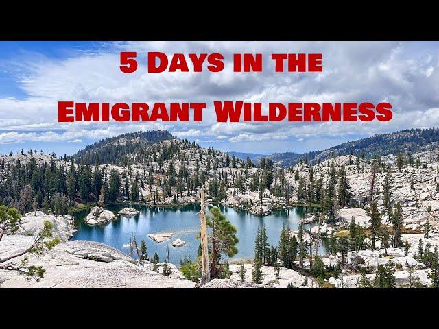 Backpacking the Emigrant Wilderness | Sierra Nevada Mountains