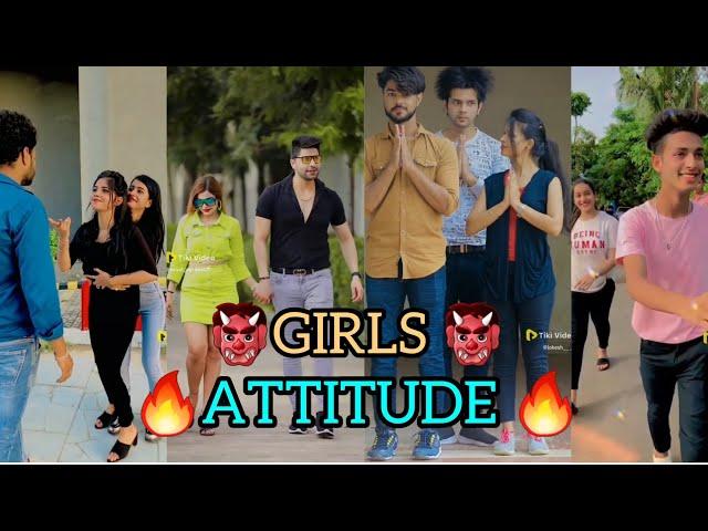 Girls Vs Boys Attitude Tiktok video Best Attitude Trending video  Viral video