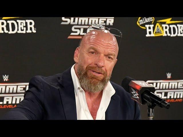 TRIPLE H ON WHY WWE PARTNERED WITH TNA WRESTLING