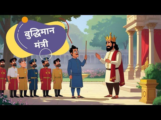 बुद्धिमान मंत्री || The Intelligent Minister || Hindi Kahani || Story In Hindi || Edubaap || #story