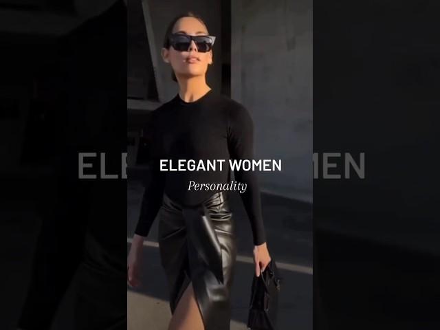 Elegant Women Personality Pt-1