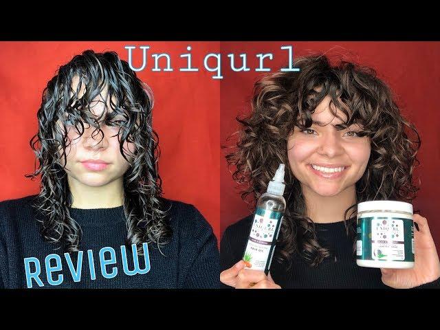 DEFINED CURLS USING ONLY ONE PRODUCT! | UNIQURL REVIEW/DEMO!!