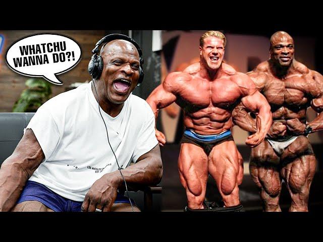 The Time I CHALLENGED Jay Cutler & Günter Schlierkamp to a POSE DOWN | Ronnie Coleman REACTS