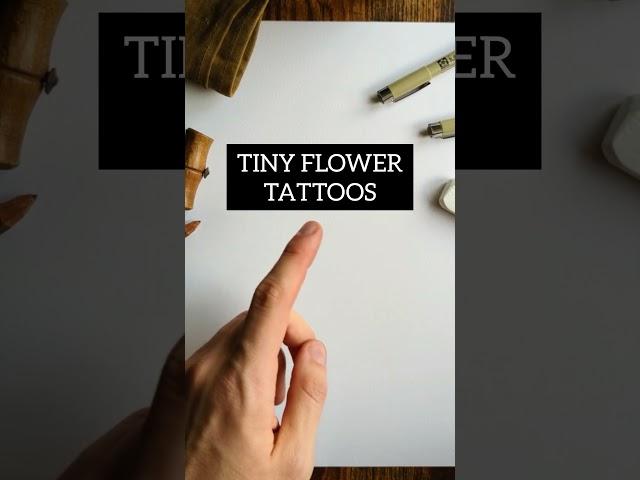 Tiny Flower Tattoos