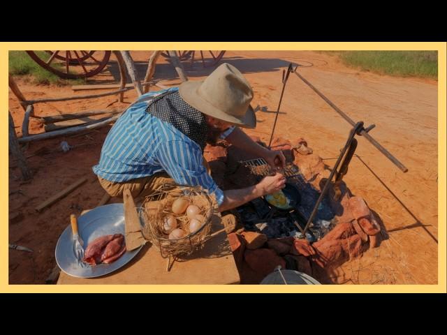 72 Hours Living the Pioneer Dream: Building & Cooking in Silence