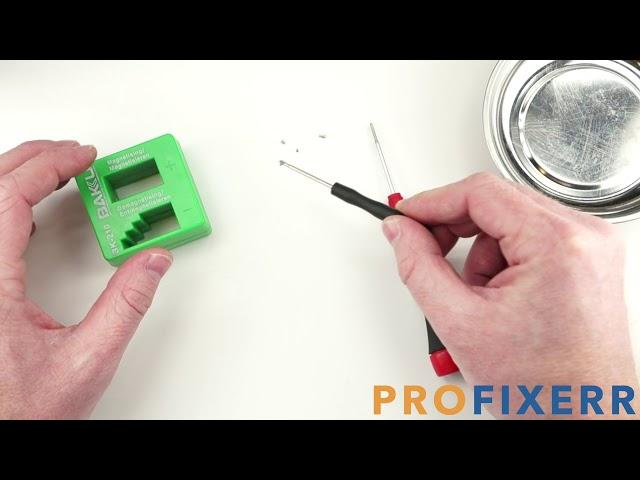 How To Magnetize a Screwdriver for Phone Repair - Easy Way