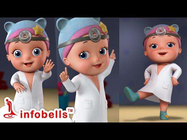 Hokey Pokey Action Song | Baby Nursery Rhymes & Baby Songs | Infobells